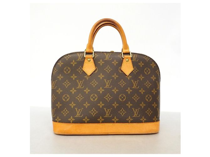 Borsa Louis Vuitton Alma Monogram Marrone - vista 11
