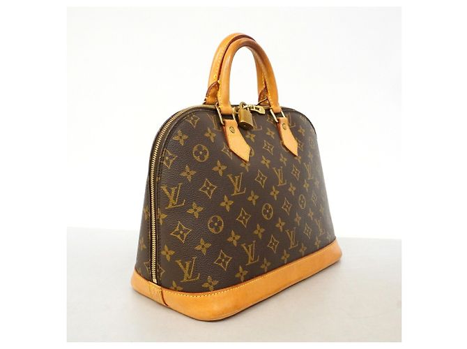 Borsa Louis Vuitton Alma Monogram Marrone - vista 2