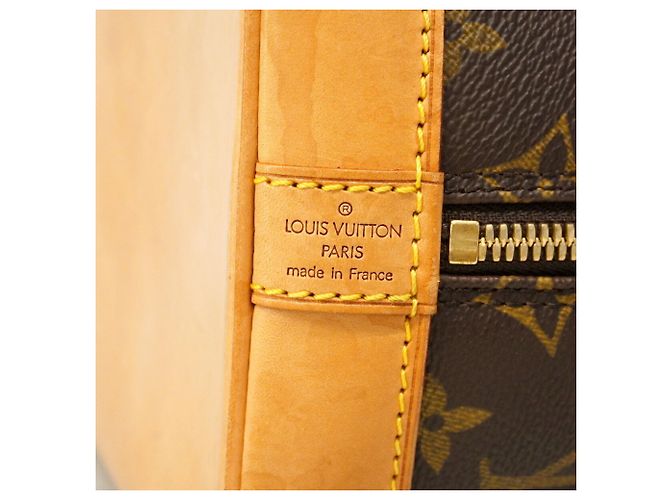 Borsa Louis Vuitton Alma Monogram Marrone - vista 5