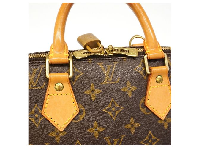 Borsa Louis Vuitton Alma Monogram Marrone - vista 9