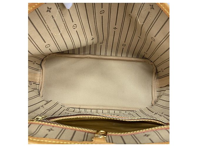 Borsa Tote Louis Vuitton Monogram Neverfull PM Marrone - vista 4