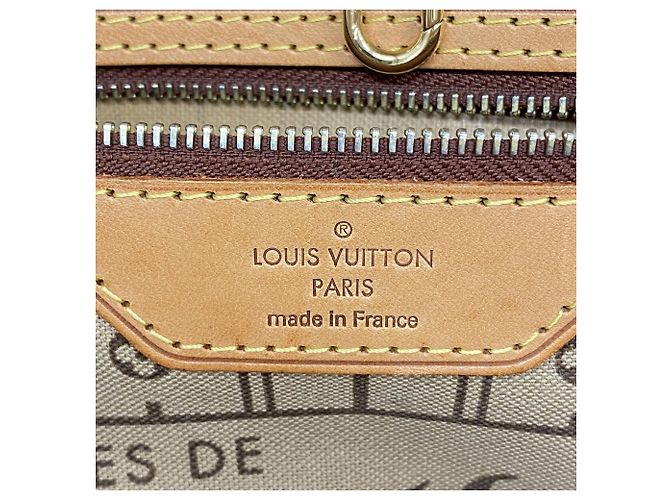Borsa Tote Louis Vuitton Monogram Neverfull PM Marrone - vista 5
