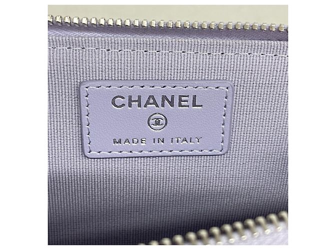 Monedero Chanel Matelassé en violeta claro Púrpura - vista 4