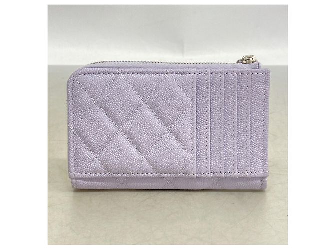 Monedero Chanel Matelassé en violeta claro Púrpura - vista 6