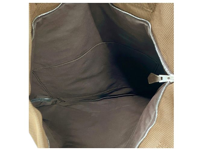 Hermès Borsa Tote Hermes Herline Cabas Marrone - vista 4