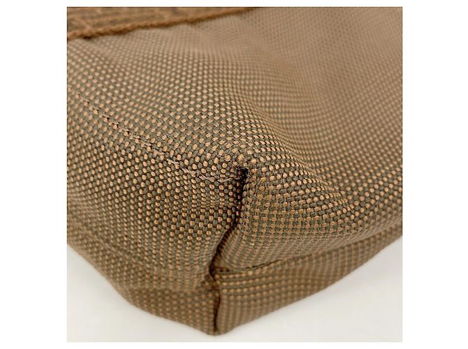 Hermès Borsa Tote Hermes Herline Cabas Marrone - vista 6