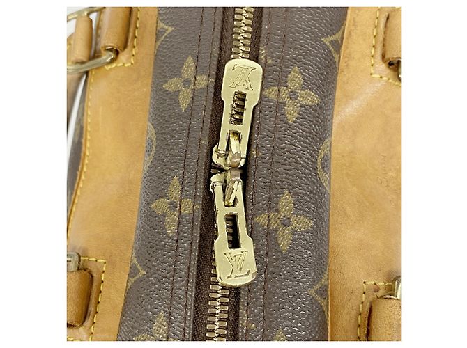 Borsa Louis Vuitton Monogram Deauville Marrone - vista 10