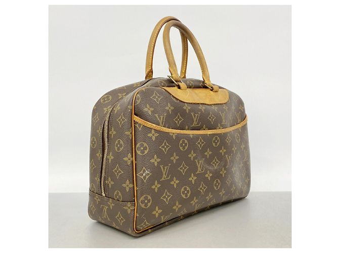 Borsa Louis Vuitton Monogram Deauville Marrone - vista 2