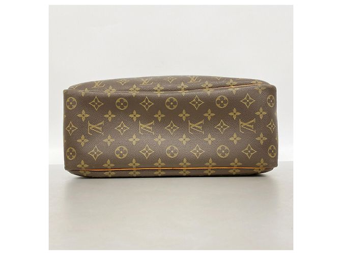 Borsa Louis Vuitton Monogram Deauville Marrone - vista 3