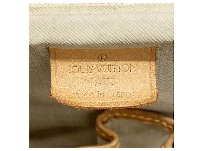 Borsa Louis Vuitton Monogram Deauville Marrone - vista 5