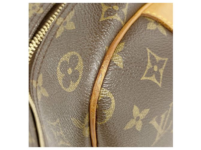 Borsa Louis Vuitton Monogram Deauville Marrone - vista 6