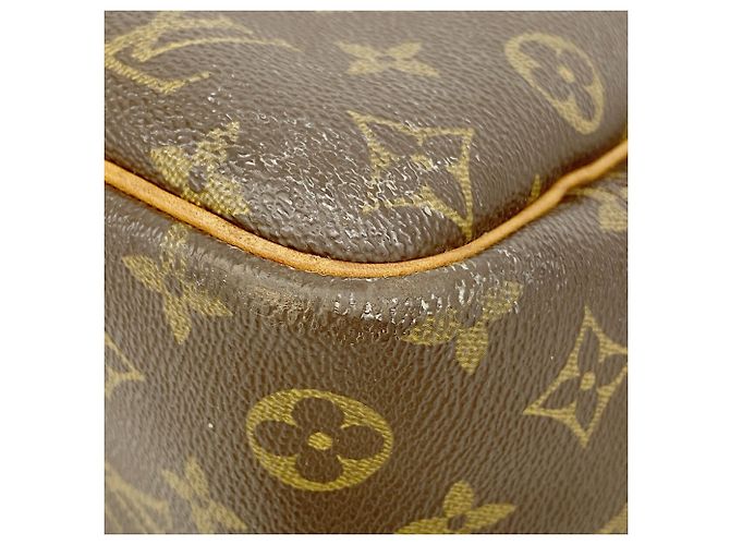 Borsa Louis Vuitton Monogram Deauville Marrone - vista 7