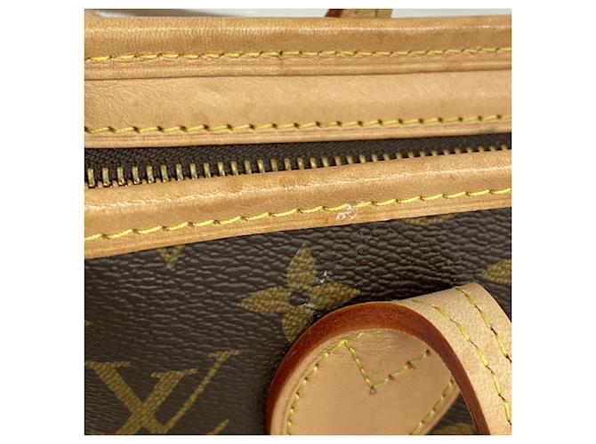 Borsa Louis Vuitton Monogram Neverfull BB Marrone - vista 7