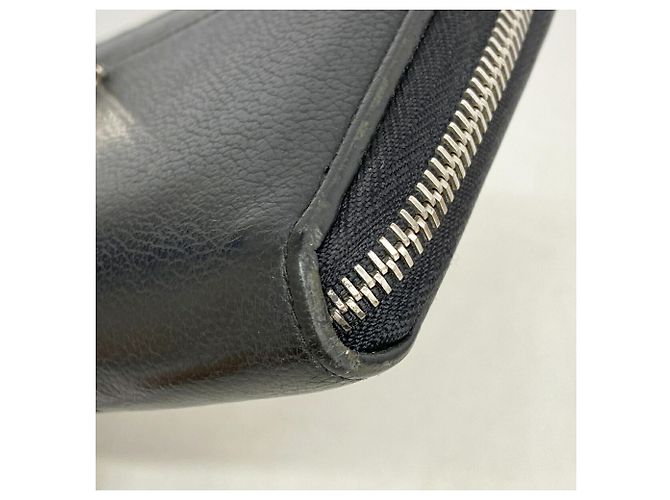 Portafoglio Lungo Louis Vuitton Zippy Lockme M62622 Noir Nero - vista 5