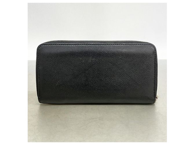 Portafoglio Lungo Louis Vuitton Zippy Lockme M62622 Noir Nero - vista 9