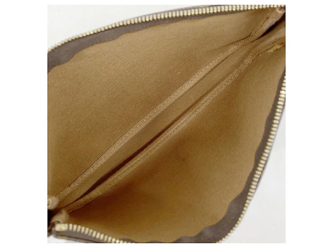 Louis Vuitton Monogram Pochette Accessoires M51980 Brown Pouch Marrone - vista 4