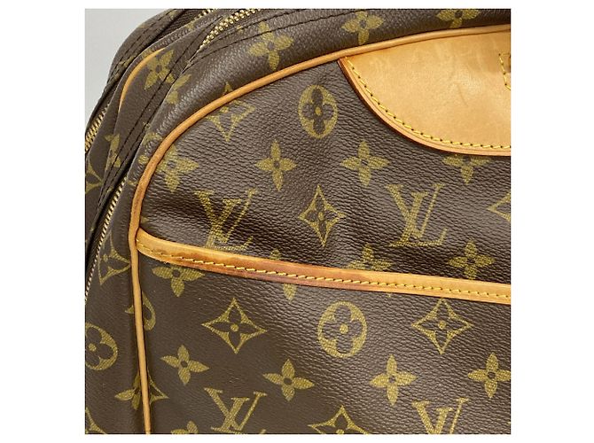 Borsa Louis Vuitton Boston Monogram Alizé 24H Marrone - vista 10
