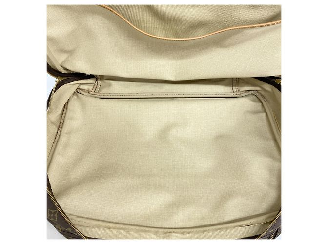 Borsa Louis Vuitton Boston Monogram Alizé 24H Marrone - vista 11