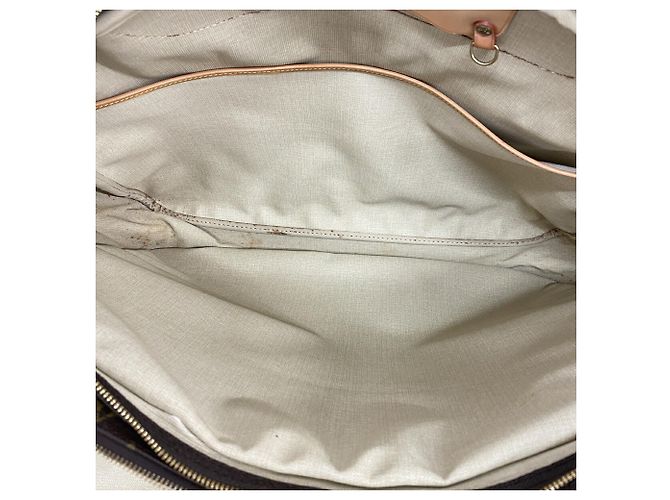 Borsa Louis Vuitton Boston Monogram Alizé 24H Marrone - vista 4