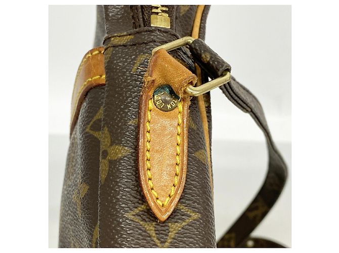 Borsa a tracolla Louis Vuitton Monogram Danube Marrone - vista 7