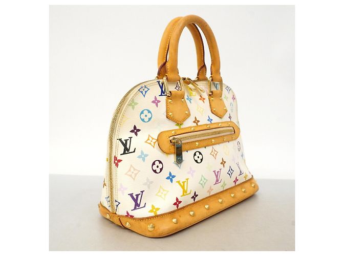 Borsa Louis Vuitton Alma Monogram Multicolor Bianco - vista 2