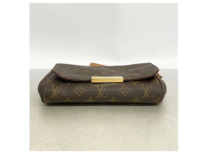 Borsa Louis Vuitton Monogram Favorite PM M40717 Marrone - vista 3