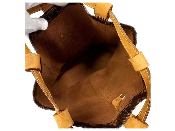Borsa a tracolla Louis Vuitton Monogram Randonee PM Marrone - vista 4