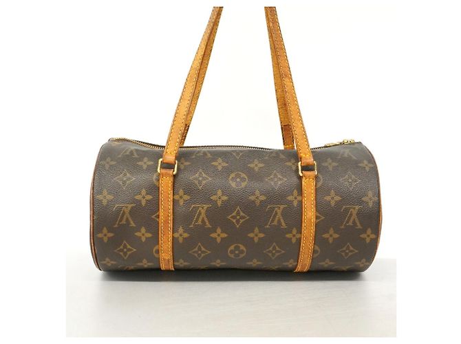 Louis Vuitton Monogram Papillon 30 Handbag Brown - view 10