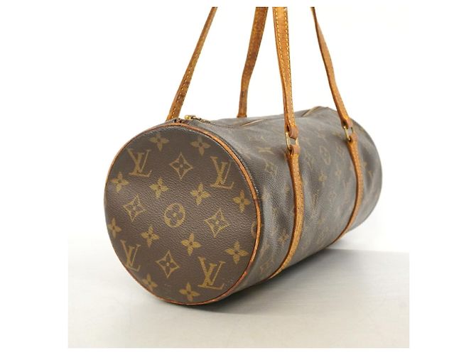 Louis Vuitton Monogram Papillon 30 Handbag Brown - view 2