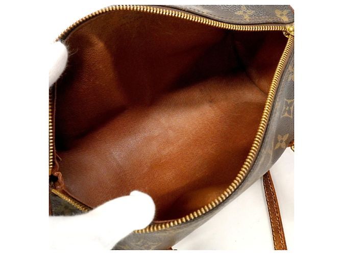 Louis Vuitton Monogram Papillon 30 Handbag Brown - view 4