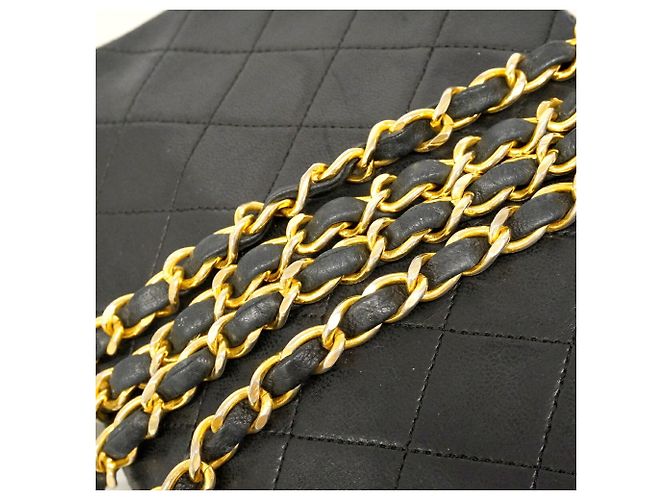 Timeless Borsa a tracolla Chanel Matelassé con catena Nero - vista 10