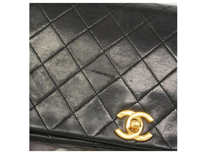 Timeless Borsa a tracolla Chanel Matelassé con catena Nero - vista 8