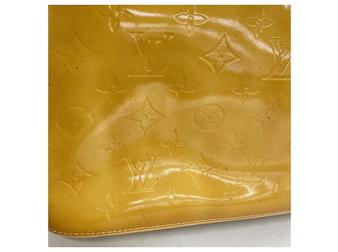 Borsa Tote Louis Vuitton Vernis Houston Beige - vista 10