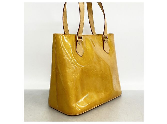 Borsa Tote Louis Vuitton Vernis Houston Beige - vista 2