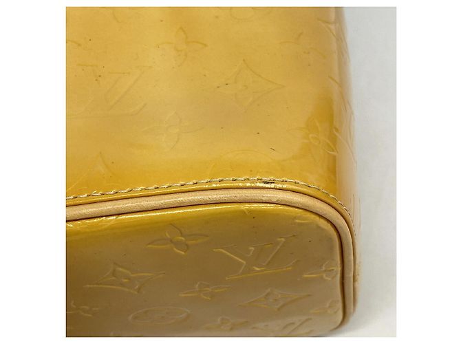 Borsa Tote Louis Vuitton Vernis Houston Beige - vista 6