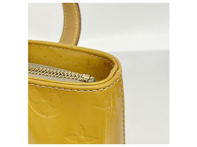 Borsa Tote Louis Vuitton Vernis Houston Beige - vista 9