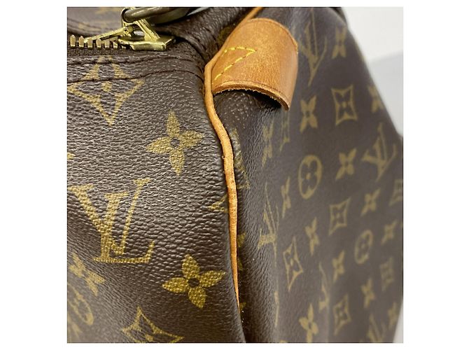 Louis Vuitton Boston Monogram Keepall 45 Marrone - vista 11