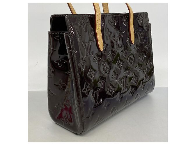 Borsa Louis Vuitton Vernis Catalina BB Bordò - vista 2