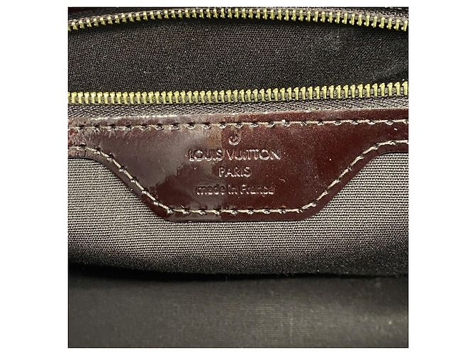 Borsa Louis Vuitton Vernis Catalina BB Bordò - vista 5