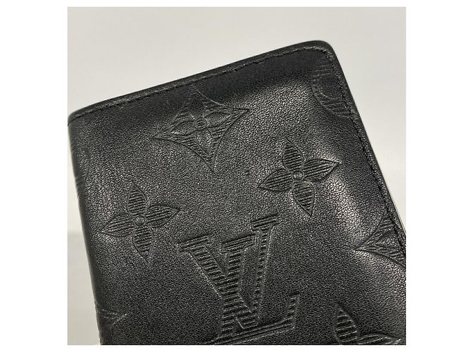 Louis Vuitton Monogram Shadow Visitenkartenetui Schwarz - Ansicht 8