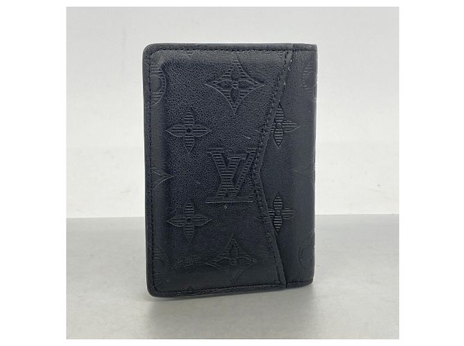 Louis Vuitton Monogram Shadow Visitenkartenetui Schwarz - Ansicht 9