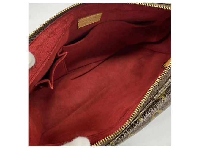 Borsa a tracolla Louis Vuitton Monogram Vivacite GM Marrone - vista 4