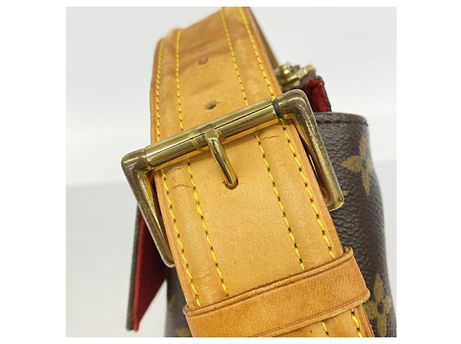 Borsa a tracolla Louis Vuitton Monogram Vivacite GM Marrone - vista 7
