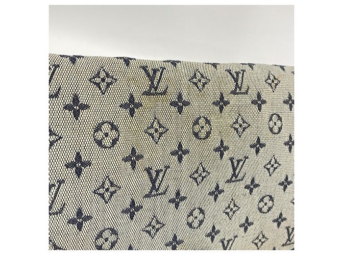 Borsa a tracolla Louis Vuitton Monogram Mini Bérangere Blu - vista 10