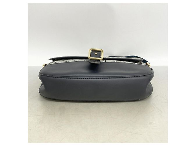 Borsa a tracolla Louis Vuitton Monogram Mini Bérangere Blu - vista 3