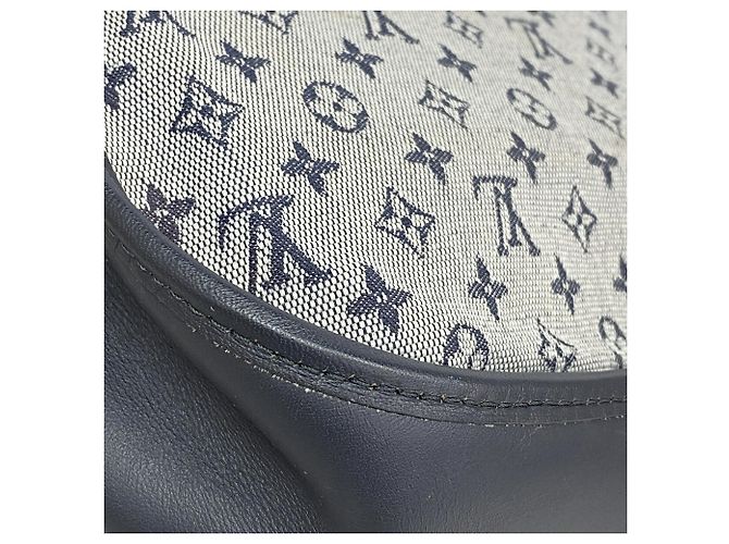 Borsa a tracolla Louis Vuitton Monogram Mini Bérangere Blu - vista 6