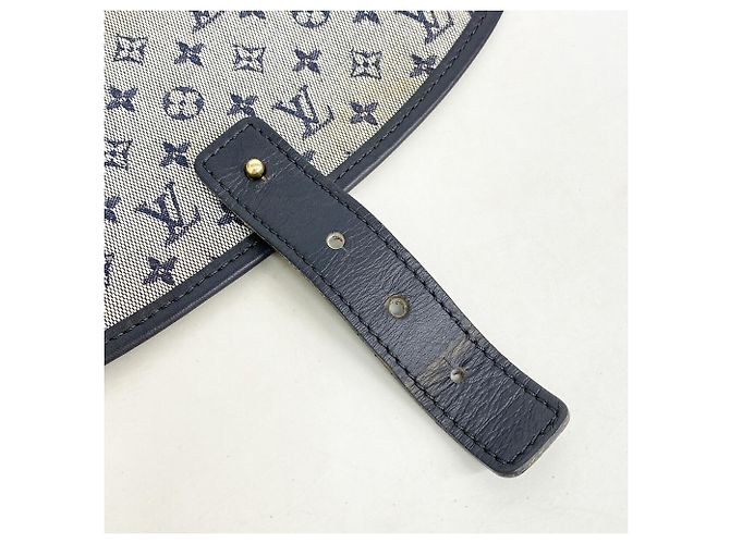Borsa a tracolla Louis Vuitton Monogram Mini Bérangere Blu - vista 8
