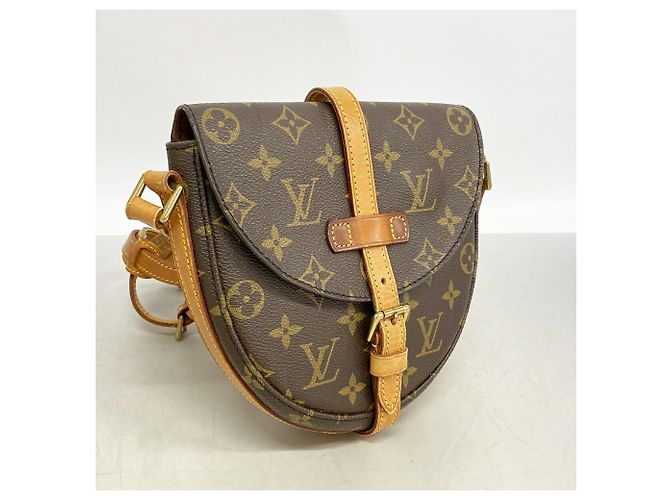 Borsa a tracolla Louis Vuitton Monogram Chantilly PM Marrone - vista 2