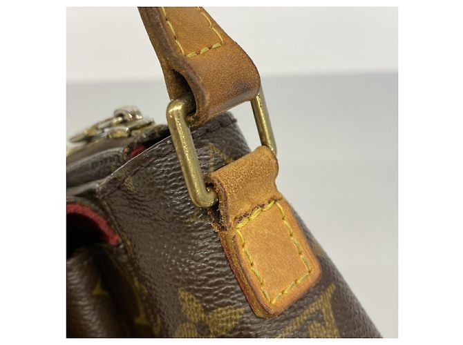 Borsa a tracolla Louis Vuitton Monogram Vivacite PM Marrone - vista 9