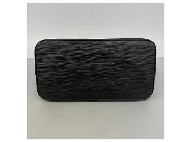 Borsa a mano Louis Vuitton Alma in pelle Epi Nero - vista 3